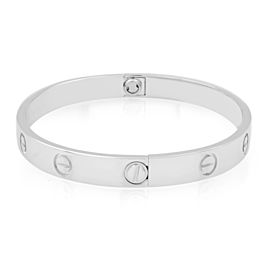 Cartier Love Bracelet 18K White Gold Size 17