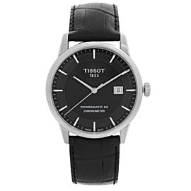 Tissot T-Classic 41mm Steel Black Dial Automatic Mens Watch