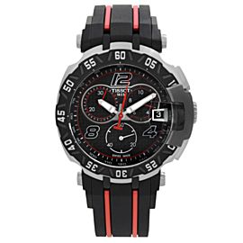 Tissot T-Race Moto GP 45mm Steel Black Dial Mens Quartz Watch