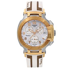 Tissot T-Race 45mm Steel Rose Gold-Tone Quartz Mens Watch