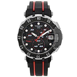 Tissot T-Race MotoGP Steel Chronograph Black Dial Mens Watch