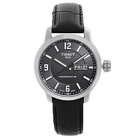 Tissot PRC 200 Powermatic 80 Black Dial Automatic Mens Watch