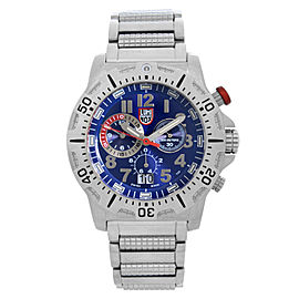 Luminox Navy Seal Dive Chronograph Steel Blue Dial Quartz Mens Watch