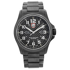 Luminox Atacama Field Day Date 45mm Steel Carbon Dial Quartz Mens Watch