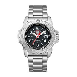 Luminox Navy Seal 45mm Stainless Steel Black Dial Quartz Mens Watch