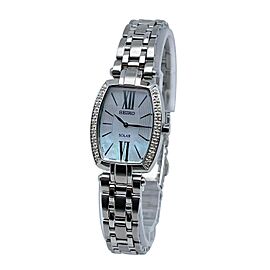 Seiko Tressia 22mm Steel Diamonds MOP Dial Quartz Ladies Watch