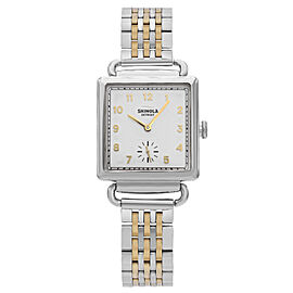 Shinola The Cass 27mm Gold-Tone Steel White Dial Quartz Ladies Watch