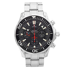 Omega Seamaster Racing America’s Cup Steel Black Dial Mens Watch