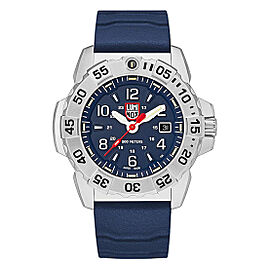 Luminox Navy Seal Stainless Steel Blue Dial Quartz Mens Watch