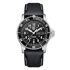 Luminox Field Sport Timer Steel Black Dial Automatic Mens Watch