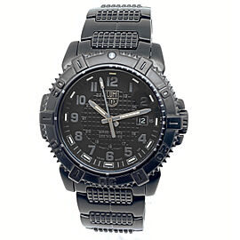 Luminox Modern Mariner PVD Steel Black Dial Quartz Mens Watch