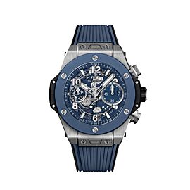 Hublot Big Bang Chronograph Titanium Skeleton Dial Watch