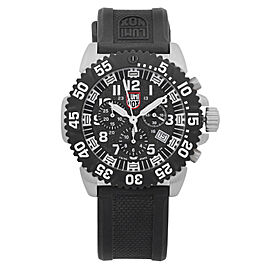 Luminox Navy Seal Colormark Steel Chronograph Black Dial Quartz Watch