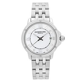 Raymond Weil Tango 28mm Steel Diamond White MOP Dial Ladies Watch