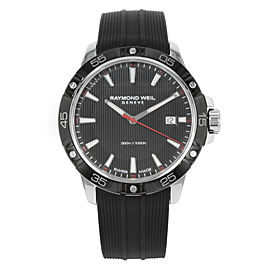 Raymond Weil Tango Stainless Steel Black Dial Quartz Mens Watch