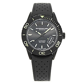 Raymond Weil Freelancer 42mm Steel Black Ceramic Automatic Watch