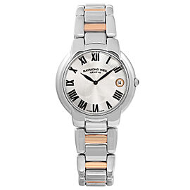 Raymond Weil Jasmine 35mm Steel Silver Dial Quarts Ladies Watch