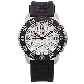 Luminox Navy Seal Colormark Steel Silver Dial Quartz Mens Watch