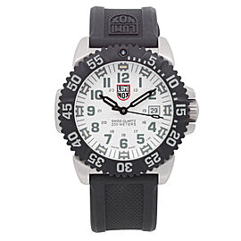 Luminox Navy Seal Colormark Steel Silver Dial Quartz Mens Watch