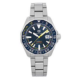 TAG Heuer AquaRacer Shinji Kagawa Steel Blue Dial Mens Watch