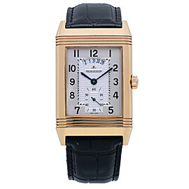 Jaeger LeCoultre Grande Reverso Duodate 18K Rose Gold Manual Wind Watch