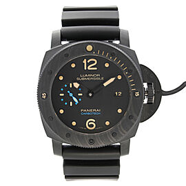 Panerai Luminor Submersible 1950 3 Days Carbotech Black Dial Mens Watch