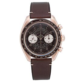 Omega Speedmaster Chronoscope 9K Bronze Gold Brown Dial