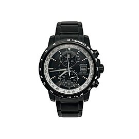 Citizen Eco-Drive Black PVD Steel Quartz Mens Watch