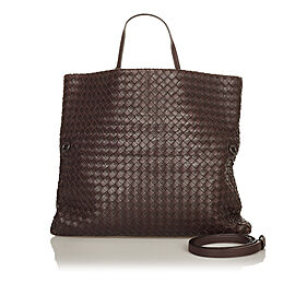 Bottega Veneta Intrecciato Leather Satchel