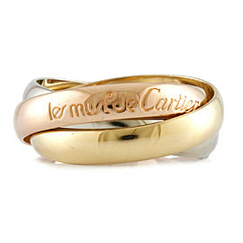 CARTIER: 18K Yellow , white ,Pink Gold Ring US5.25 ,EU50- LXKG-379