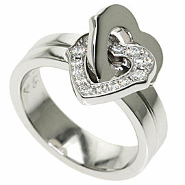 CARTIER 18k White Gold Diamond Ring LXGQJ-1247