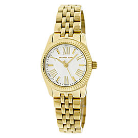 Michael Kors MK3229 Silver Dial Gold-Tone Stainless Steel Womens Watch