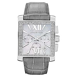 Michael Kors MK5674 Uptown Glam Gia Chronograph Leather Watch