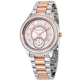 Michael Kors MK6288 Madelyn MOP Dial Two Tone Stainless Steel Womens Watch