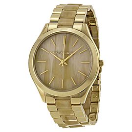 Michael Kors MK4285 Stainless Steel Champagne Dial 42mm Womens Watch