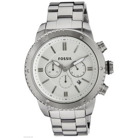 Fossil Logan BQ1724 Stainless Steel Quartz 48mm Mens Watch