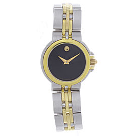 Movado 81 36 835 Two tone Stainless Steel 27mm Womens Watch