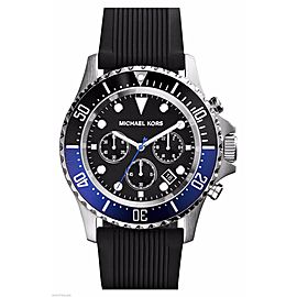 Michael Kors Everest MK8365 Stainless Steel / Rubber Quartz 39mm Mens Watch