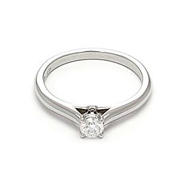 Cartier Round Diamond Platinum Engagement Ring Size 49-US 5 Cert & GIA