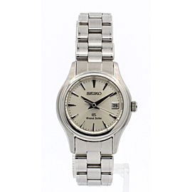 SEIKO GS Grand Seiko Quartz Silver Dial Stainless Ladies Watch