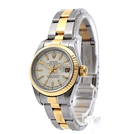 ROLEX Oyster Perpetual Datejust 26mm Cream Jubilee Dial Ladies Watch