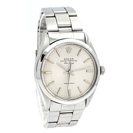 Mens ROLEX Oyster Perpetual Air-King Stainless Steel 34MM Watch