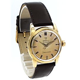 Vintage Omega SEAMASTER 14k Gold Automatic Men's Dress Watch