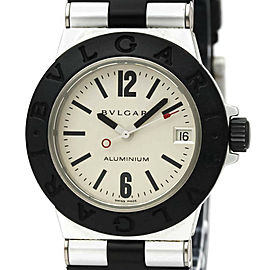 BVLGARI Aluminum Rubber Quartz Ladies Watch AL32TA LXGoodsLE-326