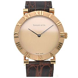 TIFFANY & Co Atlas 18K Yellow Gold Quartz LXGJHW-435