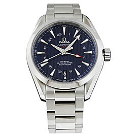 Omega Aqua Terra 150 M C0-Axial GMT 231.13.43.22.03.001 Stainless Steel 43mm Watch