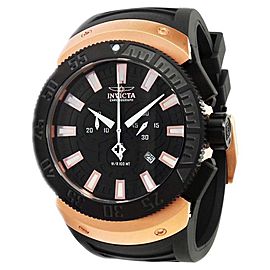 Invicta 0661 Mens Sea Scavenger Chrono Black Dial Watch