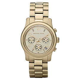 Michael Kors MK5055 Runway Chronograph Women's Gold Tone Stainless Steel Watch