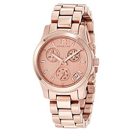 Michael Kors MK5430 Chronograph Rose Gold Tone Quartz Analog Women's Watch