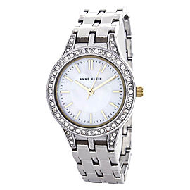 Anne Klein 10/9823 Mother of Pearl Dial Silver Bracelet Quartz Womens Watch